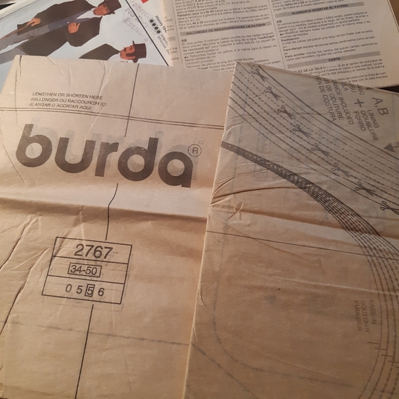 Burda Victorian Era Men's Costume Sewing Pattern 2767 - Picture 5 of 5